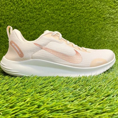 Nike Flex Experience Run 12 Womens Size 9 Ivory Athletic Running Shoes Sneakers - Image 1 of 4