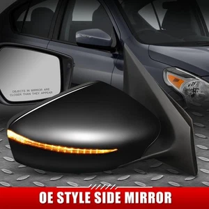 FOR 18-20 NISSAN KICKS POWERED+HEATED+TURN SIGNAL+BSD CAMERA RIGHT SIDE MIRROR - Bild 1 von 5