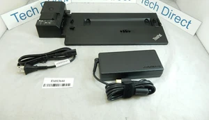 Lenovo 40AH0135US Thinkpad Pro Docking Station Docking Station 135W - Picture 1 of 6
