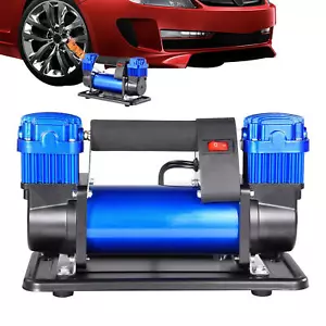 12V 150 PSI Heavy Duty Portable Air Compressor, Car Tire Inflator Electric Pump - Picture 1 of 12