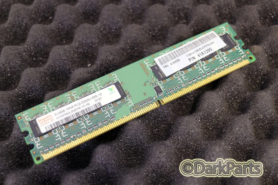 Hynix HYMP564U64EP8-Y5 PC2-5300U-555-12 512MB Memory RAM - Image 1 of 1