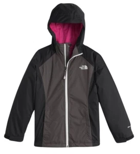 The North Face Girls' Osolita Triclimate Jacket, Girls Size 14-16, black pink - Picture 1 of 11