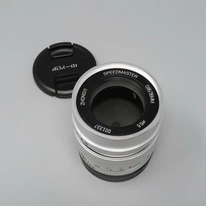 Mitakon Zhongyi Speedmaster 35mm f/0.95 Mark II Lens for Canon EF-M (Silver) - Picture 1 of 8