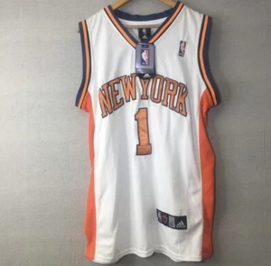 Adidas NBA Authentic NY Knicks #1 Stoudemire Mens Jersey - Picture 1 of 15