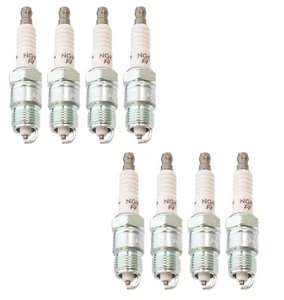 NGK Set of 8 V-Power Spark Plugs For Buick Chevrolet Ford GMC Jeep Lincoln V8 - Picture 1 of 1