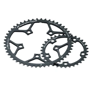 Corona Campagnolo 34d 10v ct2 Schwarz 2286536000 STRONGLIGHT Kurbelgarnitur - Picture 1 of 1