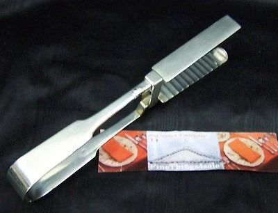 JUEGO DE PINZAS PARA SERVIR ESPÁRRAGOS PLATEADOS ESTILO EDUARDIANO INGLÉS SHEFFIELD - MUCHOS USOS Foto 1 de 4