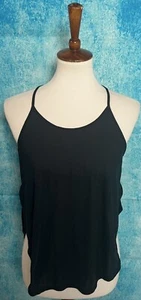 Camiseta sin mangas Under Armour para mujer con correa de espagueti espalda deportiva negra - Imagen 1 de 5