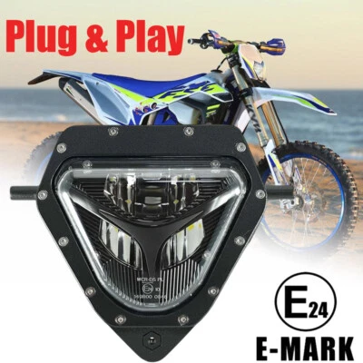 Светодиодная фара для Sherco SE R SER SE F SEF 50 125 250 300 450 500 Enduro PNP - Изображение 1 из 4