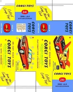 CORGI REPRO GHIA REPRODUCTION BOX 241 - Picture 1 of 1