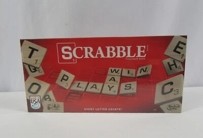Scrabble Crossword Game Hasbro Gaming Brand New Sealed - A8166 - Image 1 of 3