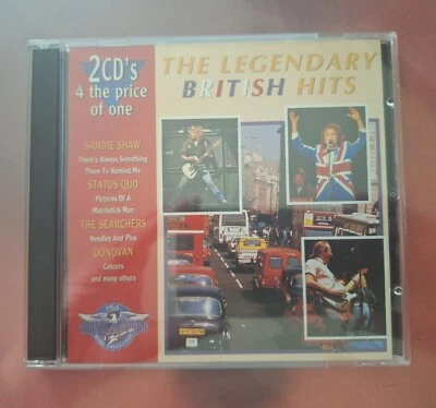 Various ‎– The Legendary British Hits 2CD Set Compilation 1992 - Bild 1 von 2
