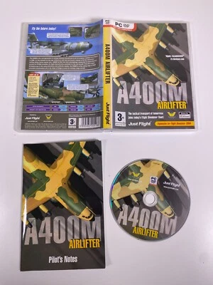 A400M Airlifter Microsoft Flight Simulator Sim X PC Expansion Complete  VGC - Image 1 of 3