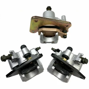 Front & Rear Brake Calipers set for Yamaha Kodiak 400 YFM400 4x4 2000 2001 2002 - Picture 1 of 4