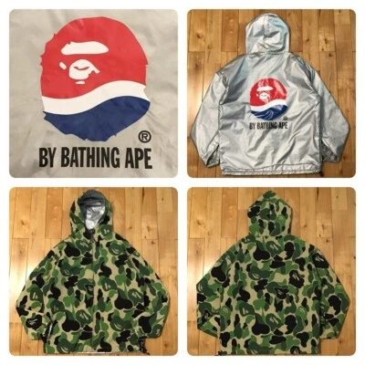 Limited to 100 PEPSI × BAPE Reversible ABC camo jacket A Bathing Ape Size S - Image 1 of 4