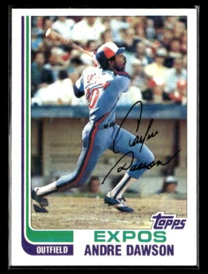 1982 Topps #540 Andre Dawson NM/MT+ Set Break - Image 1 of 2