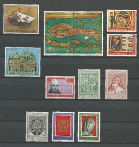 1972/73 Vatican 14 timbres non oblitérés /TR4988 - Picture 1 of 1