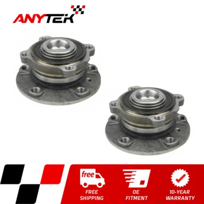 Пара подшипников ступицы переднего колеса для 2002-2008 BMW 745i 745Li 750i 750Li 760i 760Li - Изображение 1 из 4