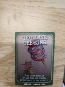 Tarjeta promocional Unicorn Stew Trolling the King - Juegos de corrimiento al rojo - Imagen 1 de 3