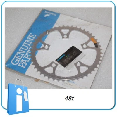 NOS Plato Shimano SG Narrow XT M730 48t MTB Chainring retro vintage m732 - Imagen 1 de 4