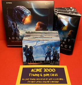 RITTENHOUSE Lost in Space SEASON 1 - 72 Card Basic Base Set + Box & Empty Packs - Picture 1 of 1