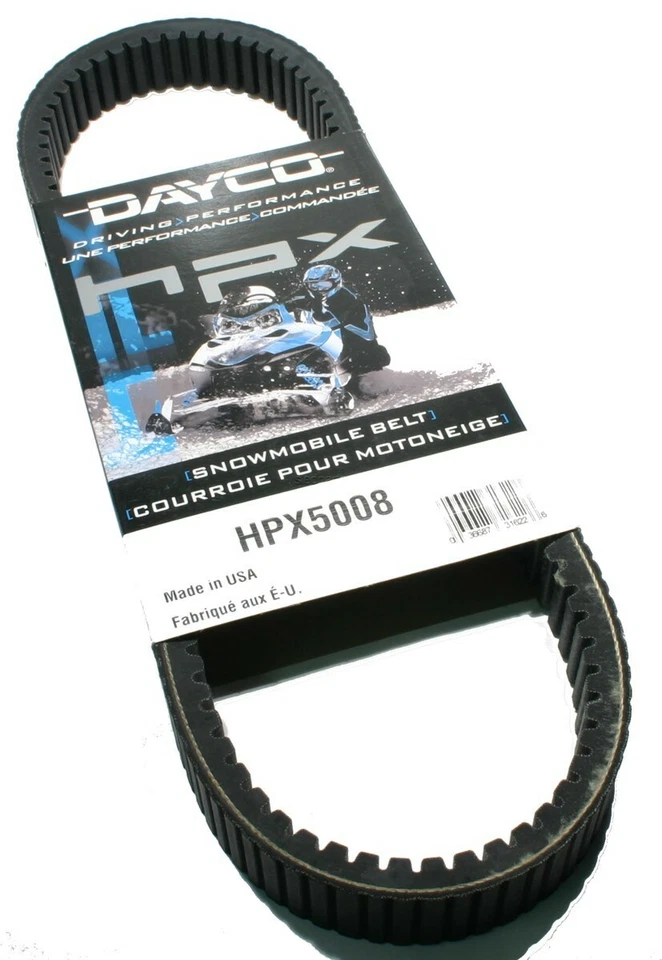 Correa de transmisión de rendimiento Yamaha Mountain Max 600, 1997-1999, Dayco HPX5008 Foto 1 de 1