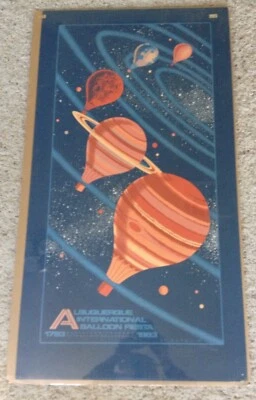 1983 Albuquerque International Balloon Fiesta Numbered Poster 1839/5000 - Image 1 of 3