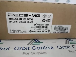 LG-Ericsson MG-SLIB12.STG / 12 SLT Interface Board / TKSN9105401 - Bild 1 von 9