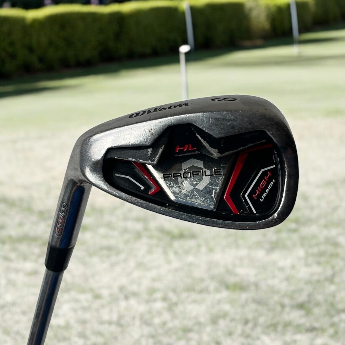 Left Handed Wilson Staff D350 6 Iron Uniflex Steel Shaft Unbranded Grip Left Handed Wilson Staff D350 6 Iron Uniflex Steel Shaft Unbranded Grip