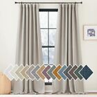  Linen Curtains & Drapes For Living Room 84 Inch Length 2 W50 X L84 Angora