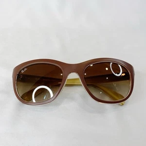 Ray-Ban Sunglasses RB4216 6193/12 56-20-3N Matte Brown Frames/Brown Lenses - Picture 1 of 10