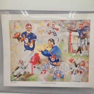 06 Ben Teeter Prints Titled "A Championship Season" & "Championship Gators" - Picture 1 of 9