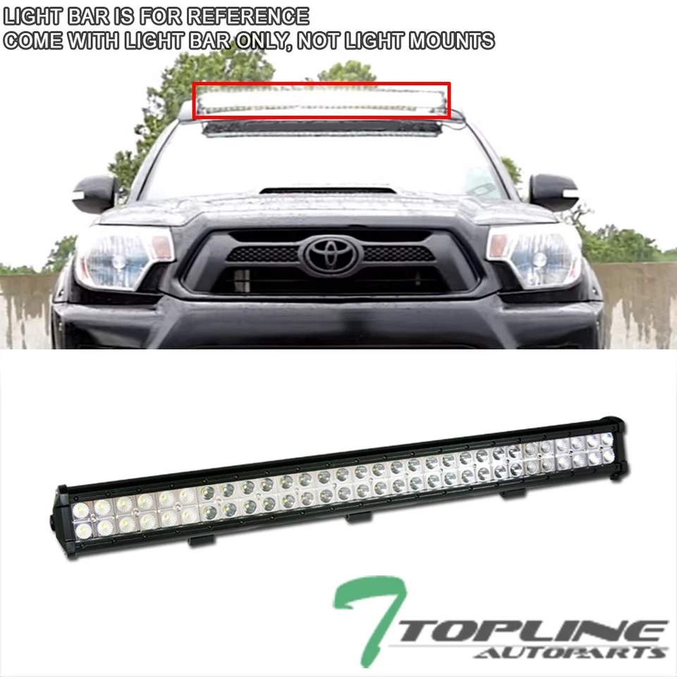 Topline For Lexus 31.5" 180W CREE LED Light Bar Spot Flood Beam Work Fog Lamp — 第 1/2 张图片