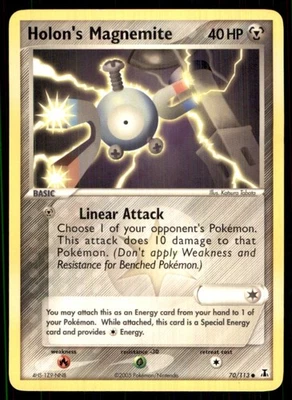 2005 EX - Delta Species Holon’s Magnemite Basic/Common #70 - Image 1 of 2