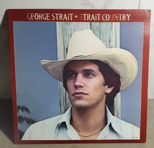 George Strait "Strait Country" MCA Records  MCA 27092 - Picture 1 of 4