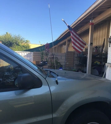 Mástil de antena de acero inoxidable de 31" radio AM/FM para Mazda Tribute 2001-2011 Foto 1 de 4