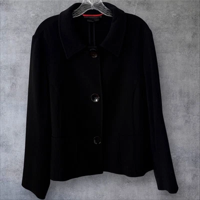 Abrigo Nina Mclemore, talla 16 negro Foto 1 de 4