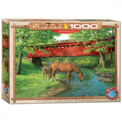 Puzzle - Sweet Water Bridge By Persis Clayton Weirs - 1000 Pieces - Image 1 of 4