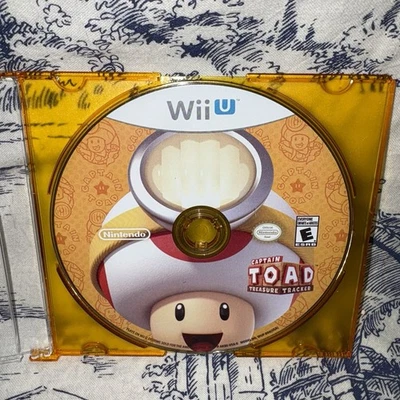 Captain Toad Treasure Tracker Nintendo Wii U 2014 Disk Only - Image 1 of 3