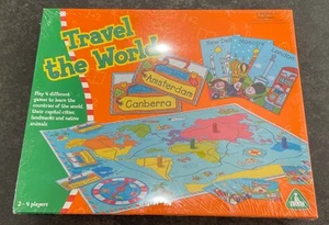 ELC Travel The World Juego Edad 3+ Juego de Mesa Educativo Aprende Países y Ciudades - Imagen 1 de 3