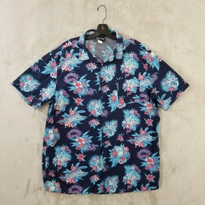 Camisa de campamento hawaiana Star Wars R2D2 para hombre XL 100 % algodón tropical resort vacaciones Foto 1 de 4