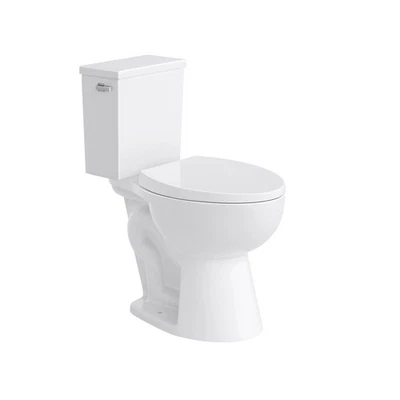 PROFLO PF3002 Pogo Elongated Toilet Bowl Only - - White - Image 1 of 2
