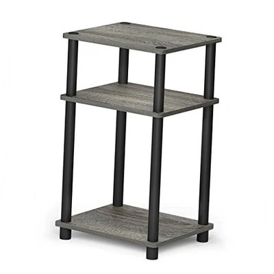  Just 3-Tier Turn-N-Tube End Table / Side Table / Night Stand / Bedside Table  - Image 1 of 4