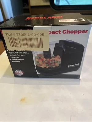 Better Chef Compact Chopper Model IM 841B. New - Image 1 of 4