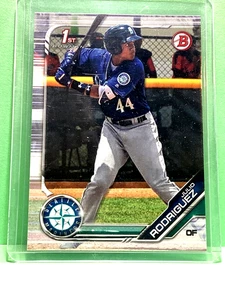 Julio Rodriguez 2019 Bowman 1st rookie card - Picture 1 of 1
