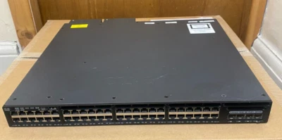 CISCO 3650 48 PoE + 2x10 G Catalyst Switch - WS-C3650-48PD-S  - 48 Ports. - Image 1 of 4