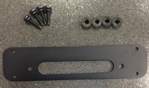 07-18 Jeep Wrangler Rubicon cabrestante placa Fairlead adaptador para cabrestantes fuera de juego OE Foto 1 de 1