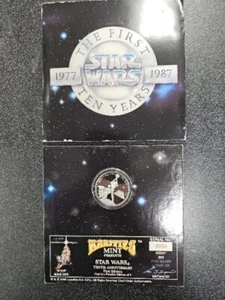 10th Anniversary Star Wars .999 Troy Ounce Silver Coin - Picture 1 of 9