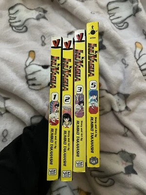 Inuyasha Manga Lot Of 4 Vol. 1, 2, 3, 5 - Image 1 of 4