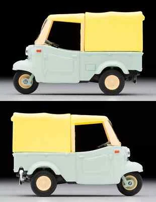 Tomica Limited Vintage 1/64 LV-143d Daihatsu Midget amarillo verde/beige con figura Foto 1 de 4